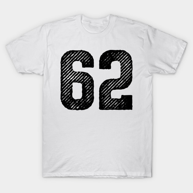 Sixty Two 62 T-Shirt by colorsplash